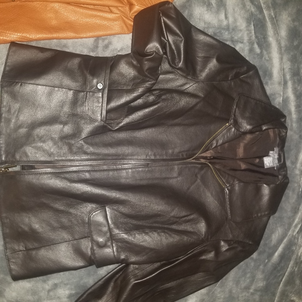 Leather Coat